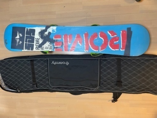 スノーボード+ビンディング+ケース ROME ローム AGENT 152cm 