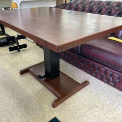 シギヤマ家具　昇降式テーブル VEGA120TABLE　美品　サイズ記載
