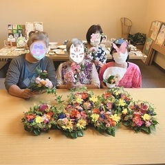 月1フラワー教室の画像