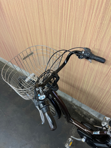 格安‼️電動自転車 ブリヂストン ボーテ アシスタ 茶色 26インチ スイッチ新品  8.9Ahバッテリー未使用❗️ 自宅引き取り割引
