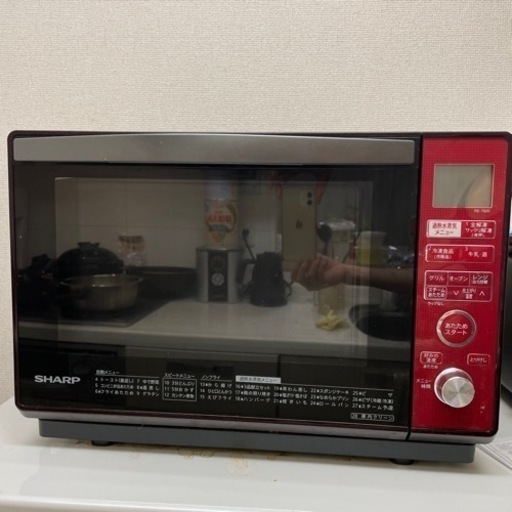【お譲り先決定しました】SHARP電子レンジ　2018年度製