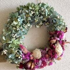 秋色紫陽花の画像