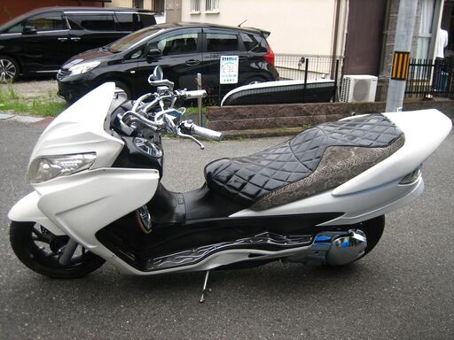 スカイウェイブ２５０　CJ44A  渋くカスタム仕様動画有り