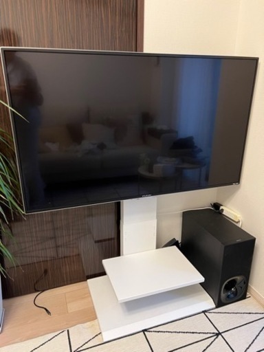 テレビスタンド 壁寄せ テレビ台