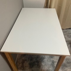 ニトリダイニングテーブルセット (テッサSK 120NA/WH)