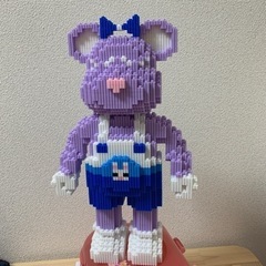 ベアブリック型の組み立てブロック