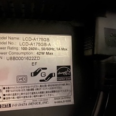 PCモニターの画像
