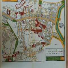 江戸切絵図 尾張屋板(復刻)  全18点欠番なし 専用箱付の画像