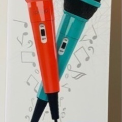 Switch用 カラオケマイク 有線 マイク 2本 #904の画像