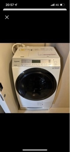 Panasonic NA-VX800AL-W ドラム式乾燥機付き洗濯機