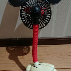 ミッキー マウス 扇風機の画像