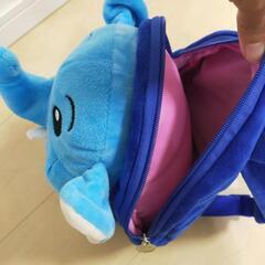 アニマル子供バッグ リュック　乳児用　 ぞうさんぬいぐるみリュックの画像