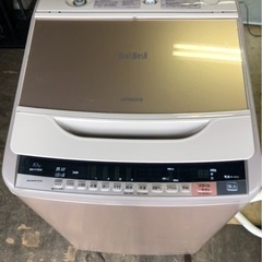 配送可能　日立 HITACHI BW-V100A N [ビートウォッシュ 全自動洗濯機 （10kg） シャンパン]