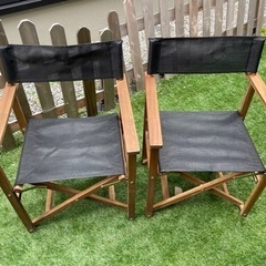 ニトリ 木製折りたたみチェア アウトドア キャンプ お家でも