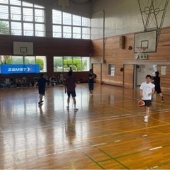 2022年8月31日、水曜日　田川郡川崎町体育館でバスケ　 19...