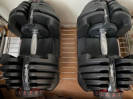 4WD 可変式アジャスタブルダンベル 2set 38kg