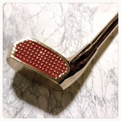 アンティーク ゴルフクラブ ボトルオープナー ゴールド 栓抜き 合金？素材不明の画像