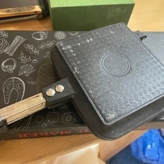ホットサンドメーカー 美品 説明書付き