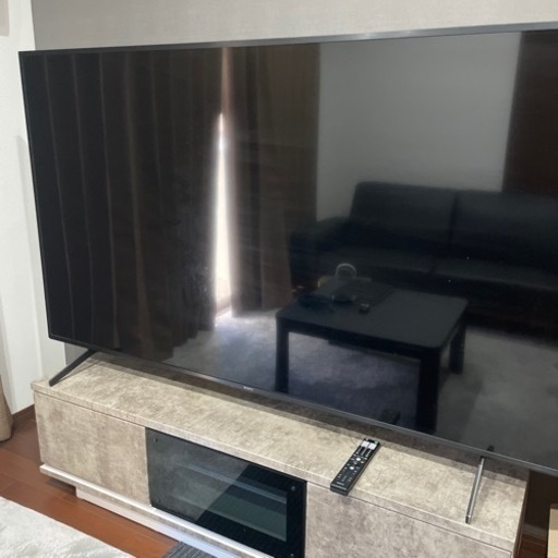 テレビ75インチ　外付けHDD、Wi-Fi対応