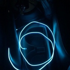 未使用★車用LEDネオンライト(赤,青)20個くらいありますの画像