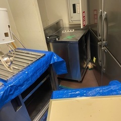 厨房機器類　業務用シンク　業務用コンロ　業務用作業台の画像