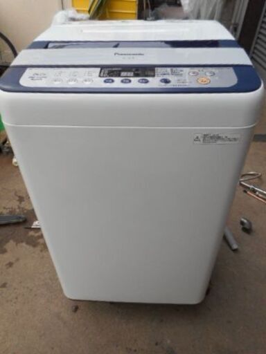 G390　Panasonic　全自動洗濯機　6.0KG　  NA-F60PB7