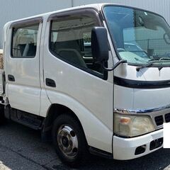 検査満タン諸費用込　トヨタダイナディーゼルWキャブ4ナンバーのパ...