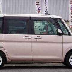 【自社ローン対応】H29年(2017年) ダイハツ タント X　ピンク×ホワイト☆車検付き・整備済☆長期保証プランありの画像