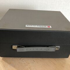 【商談中】昭和レトロ　ポータブルレコードプレイヤーの画像