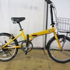 C147★￥9800スタート★整備済み 中古折りたたみ自転車 【...