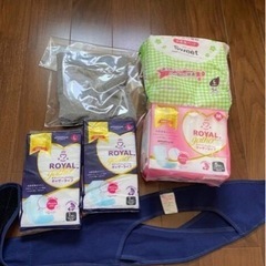出産準備　お産用パッド　産褥ショーツ　骨盤ベルト