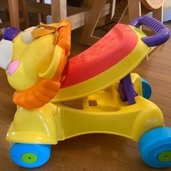 フィッシャープライス　歩行器　らいおんくんの画像