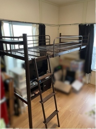 【8/31までの受け取り】ロフトベッド LOWYA ミドルタイプ 高さ調整可能