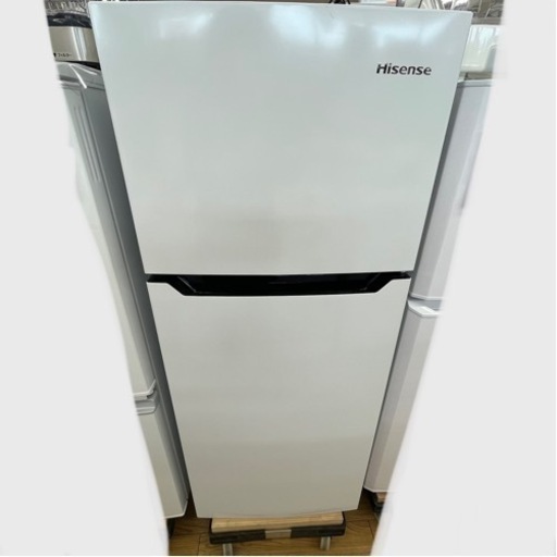 Hisense 2ドア冷凍冷蔵庫 120L 2017年製(ジ028)