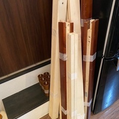 セミダブルベッドフレーム差し上げますの画像