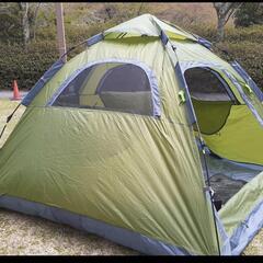(取引中)Moon Lence テント 4-5人用 ワンタッチテント

の画像