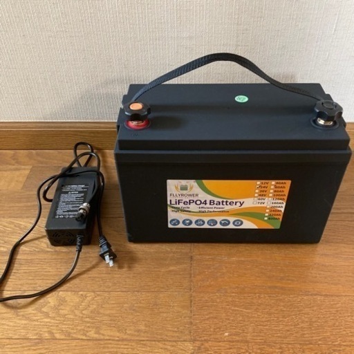 24v 60Ah LiFePO4バッテリー