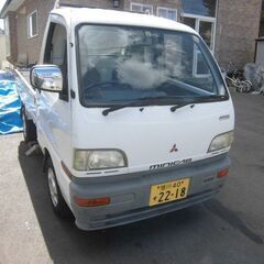 三菱ミニキャブ軽トラック　アルミホイール　車検付き