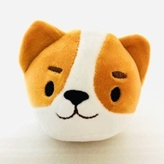 【新品】豆柴クッション（小さな顔6個入り）の画像