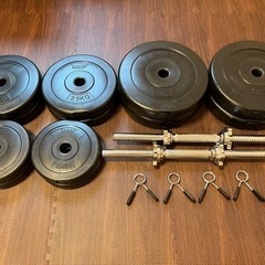 リオレス セメントダンベル 40kgセット(20kg×2個)