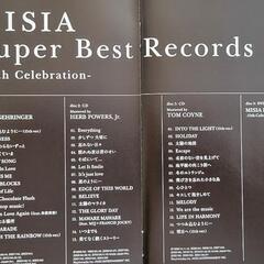 MISIA  Super Best Records   【CD×3枚 DVD×1枚】の画像
