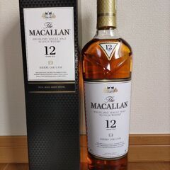 マッカラン12年シェリーオークカスク700ｍｌ3本の画像