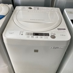 SHARP　シャープ　4.5kg洗濯機　ES-G4E5　2018年製  リサイクルショップ宮崎屋住吉店　22.12.23 y