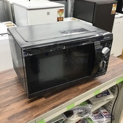 #H-91【ご来店頂ける方限定】アイリスオーヤマのフラット電子レ...