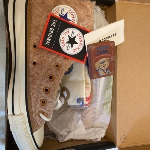 Disney ダッフィー　converse   コラボ