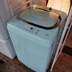 売約済]2018年製 Daewoo 全自動洗濯機 6kg かわいいアクアミントカラー