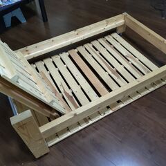 【値下げ2】子供用ベッド｜引き出しベッド｜ベッドインベッドの画像