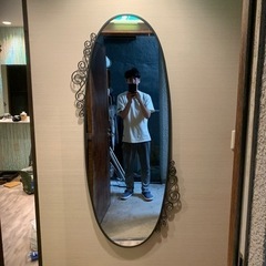 おしゃれな鏡の画像