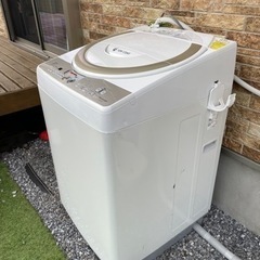 シャープ　イオンコート洗濯乾燥機の画像