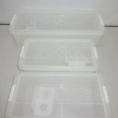 stp-1507　文庫本収納ケース＆コミック本収納ケース　3点セ...